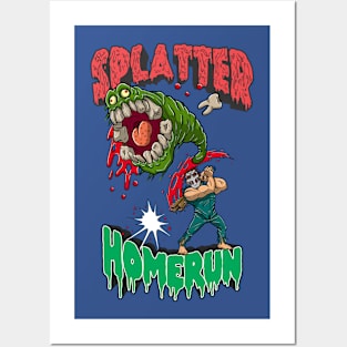 Splatter Homerun Posters and Art